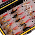 Miniatyrbilde 4 av 5: 40/72/100/120 stk Fluestang Fiske Agnsfisk Kunstig Insekt Agnsfisk Tørr Fluestang Fiske Agnsfisk 72 Pcs