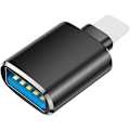 Pikkukuva 1 / 5: Kamerasovitin - Lightning USB OTG:lla ja latausportilla iPhoneille ja iPadile, iPhone-yhteensopiva