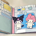 Pikkukuva 4 / 5: Hiljainen kirja Sanrio Doudou -kirja Opettavainen kotitekoinen Kuromi-kirja Melody Hiljainen kirja Pacha Dog Ice Cream Cart