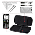 Miniatyrbilde 3 av 5: Hard Case Kompatibel med TI-84 Plus /TI-84 Plus/TI-Nspire CXII CAS/TI-Nspire CXII/TI-83 Plus/TI-89 Titanium/TI-85 /TI-86