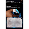 Miniatyrbillede 3 af 5: Fingerhylstre til mobilspil Åndbar Fingerdæk Åndbare Fingerhylstre Black 2 pairs