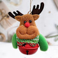 Miniatyrbillede 1 af 4: 12/1 stk. Juleplys Dukke Ornamenter Julemand Snemand Juletræ Hængende Vedhæng Hjem Jule Nytår Fest Dekorationer Gaver 02-E(11x7cm)