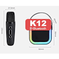 Pikkukuva 9 / 9: Mini Karaoke-laite lapsille ja aikuisille, kannettava Bluetooth-karaokekaiutin 2 langattomalla mikrofonilla, täydellinen lahja tyttöjen syntymäpäiväjuhliin Violet