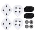 Controller Ledende Gummi Pad Silikone Klæbende Taster Knap Pads Kit Udskiftning Reparationsdel Til Snes Spilcontroller -Yx