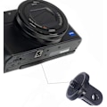 Miniatyrbillede 3 af 7: Kamera Mount Adapter 1/4\" -20 Konverteringsadapter Tripodmontering til Aluminium Metal - Monter dit Kamera til ethvert GoPro Mount Tilbehør, 2 Pak