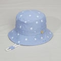 Miniatyrbild 4 av 5: Justerbar solhatt för barn, andningsbar strandhatt för pojkar och flickor Star Light Blue