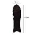 Miniatyrbilde 5 av 5: Bøffelhorn Gua Sha Gua Sha Massasjeverktøy Brett (Fiskeform)