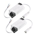 Miniatyrbilde 1 av 4: LED-driver 18-25W konstant strøm 300mA Strøm AC 85-265V Utgang 54-87V DC-kontakt Ekstern strøm LED taklampe transformator 2 stk