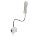 Miniatyrbilde 2 av 5: Sy LED-symaskinlampe med 30 lysdioder, svanehals arbeidslampe med magnetisk base, EU-plugg AC110‑250V