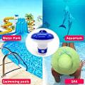 Miniatyrbillede 6 af 6: Flydende Dispenser Klortabletter Whirlpool Swimmingpool Spa, Flydende Pool Klor, Klortablet Holder (5 Tommer)