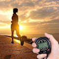 Miniatyrbild 5 av 5: Stoppur Pro Timer 3 Raw 10/30/100 Varv Split Minne