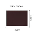 Miniatyrbild 2 av 5: 13 Färger Självhäftande Reparationskit Laga Hål Dunjacka Kläder Tvättbara Lappar dark brown