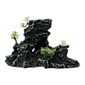 Miniatyrbild 1 av 5: Akvarium Dekorerad Sten Unik Stenprydnad för Akvarium Mikrolandskap