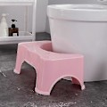 Pikkukuva 2 / 3: Kylpyhuoneen Squatty Potty -jakkara, WC-jakkara raskaana oleville, WC-jalkajakkara Pink
