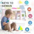 Pikkukuva 5 / 6: 3x3 3x3x3 Pyramidi Kuutio Sujuva Nopeus Pyraminx Taikakuutio 3D Puzzle Aivojumppa Sukka Täyte Lapsille ja Aikuiseen Stickerless