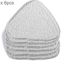 Miniatyrbillede 2 af 5: 6-pak mikrofiber dampmoppepuder erstatning kompatibel med Vileda 100 -ge