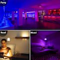 Miniatyrbillede 4 af 5: E14 LED Pære Smart Lyspære Farve Spotlight Neon Skilt RGB med Controller Lys Belysning Dæmpbar