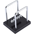 Miniatyrbillede 4 af 5: Newtons pendul, klassisk kuglependul, 5 kugler, fysikindretning
