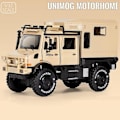 Pikkukuva 1 / 5: 1/32 Rv Alloy Simulaatio Maastoauto Lasten Leikkikalut - Keltainen Yellow