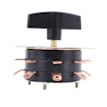 Miniatyrbillede 2 af 5: Welde Switch Kdh-40/2-8 Kontaktor 8 Bit 2 Fase 16 Pin 40A Svejsermaskine Omskifter Kobber N