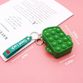 Miniatyrbild 2 av 5: Söt Myntväska Plånbok Bubble Fidget Leksak Kaktus Tjock Silikon Strumpstoppare för Pengar Bästa Födelsedagspresenten för Barn