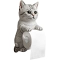 Miniatyrbild 1 av 2: Katttidningshållare, Rolig 3D-kattpappershanddukshållare, Söt dekorativ toalettpappershållare väggmontering för badrum kök, Unika presenter för kattälskare D
