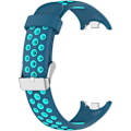 Pikkukuva 3 / 7: Älykellohihna Xiaomi Mi Band 8:lle yhteensopiva, silikoninen ranneke, vaihtohihna rannekkeelle, rannekkeen lenkki lisävarusteet blue green