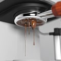 Miniatyrbillede 4 af 5: Rustfrit stål semi-automatisk kaffemaskine bundløst håndtag til BA101/BA102 TEMP IQ 58mm, B