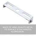 Miniatyrbillede 2 af 5: 4 stk. Loftlysbeslagplade 90mm til monteringsplade Dæksel Base Montering