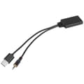 Miniatyrbillede 2 af 5: Bil Trådløs Bluetooth Modul Musik Adapter Ekstra Modtager Aux Audio Usb 3.5mm Stik Til E90 E