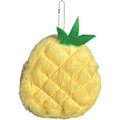 Miniatyrbillede 1 af 8: Møntpung Lille Tegnebog Plys Frugt Møntpung, Lille Blød Møntpung, Plys Taske Vedhæng, Slidstærk, Multifunktionel, Moderigtig, Passer til Kort, Nøgle Pineapple