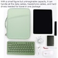Miniatyrbillede 5 af 11: Laptop taske til erhverv, laptop taske til 10.8-12.9 tommer, 13 tommer White 13 inches