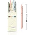 Miniatyrbillede 2 af 7: Gel penne - 0,5 mm sort blæk - 5 stk. Morandi