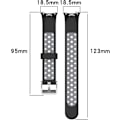 Pikkukuva 6 / 7: Älykellohihna Xiaomi Mi Band 8:lle yhteensopiva, silikoninen ranneke, vaihtohihna rannekkeelle, rannekkeen lenkki lisävarusteet army green