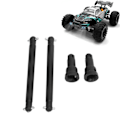 Miniatyrbild 11 av 11: Bakre CVD Drivaxel Dogbone Set Stålkonstruktion Effektiv för SCY16101 16102 16103 16201 1/16 RC Bil