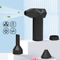 Miniatyrbilde 3 av 5: Mini Jet-Dry Blåser Fan Håndholdt Kordløs Børsteløs Støvblåser for PC Bladblåser Basic Model