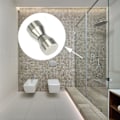 Miniatyrbilde 4 av 5: 2 stk dusjhåndtak - Sølv aluminiumlegering - For dusjdører, glass