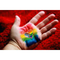 Miniatyrbillede 6 af 8: Pakke med 5 Biseksuelle Stolte Hjerteformede Lapel Pins Brocher Pins Flag Badge Broche Badges Progress Heart 5pcs