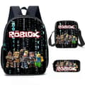 Roblox Skoletaske Elev Rygsæk Elev Tilbehør Skolegave Trepak YC