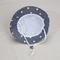 Miniatyrbilde 5 av 5: Justerbar solhatt for barn - pustende strandhatt for gutter og jenter Star Denim