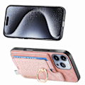 Pikkukuva 3 / 5: B5 iPhone 16 Pro Max -kotelo 2-in-1 Magneettinen irrotettava korttipidike Nahka + TPU Puhelimen suojus - Vaaleanpunainen Pink