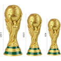 Miniatyrbillede 3 af 5: Fodbold VM Trofæ Replika Samleobjekt - Resin Sports Fan Kontor Dekoration 36cm