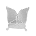 Miniatyrbilde 1 av 5: Øredobber Display Stativ 96 Hull Sommerfuglform Smykke Display Ørepropp Holder Hjem Dekor Forsyninger By Clear
