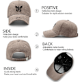 Miniatyrbilde 4 av 7: Baseballcaps for menn med justerbar spenne, Unisex Peaket Broderi Pustende Sommer Solhatt Sportscaps for Utendørs Casual Coton Trucker Hip Hop Khaki