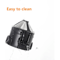 Miniatyrbilde 5 av 6: Bærbar Håndbrygger for 1-2 Kopper, Rustfritt Stål Bærbar Kaffe Filter, Gjenbrukbar Kanne Kaffe Drypper Filter