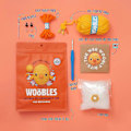 Miniatyrbilde 2 av 5: Heklekitt for Begynnere DIY Heklet Stoffdyrsett Begynner Heklekitt chick