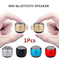 Miniatyrbillede 1 af 5: Pairable Mini Bluetooth Højttaler Metal Bas Bluetooth Subwoofer Bærbar Bluetooth Højttaler Trådløs Højttaler - På Lager red