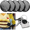 Miniatyrbillede 1 af 2: 5-pak Portable GPS-sporing Mobilsporing Smart Anti-tabt Enhed App-styring Sort