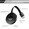 Miniatyrbilde 2 av 5: Trådløs HDMI-skjermspeilingsadapter - Skjermspeiling for iPhone, iPad, Android, nettbrett, bærbar PC til HDTV/skjerm