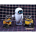 Miniatyrbillede 3 af 4: Wall-e Robot Actionfigur Samleobjekt Model Legetøj Dukke 6 cm 3 typer Clean version of Wall-E